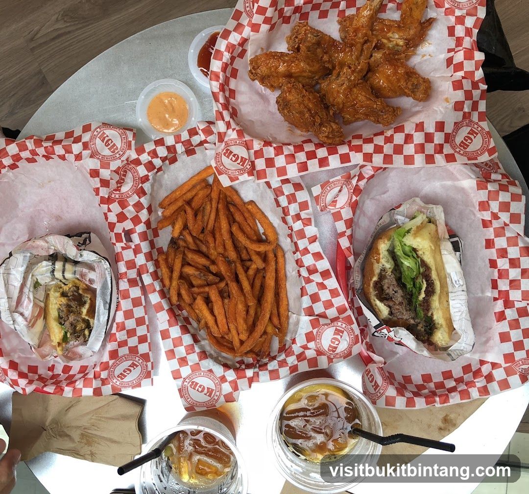 Burgers, Fries, and Wings