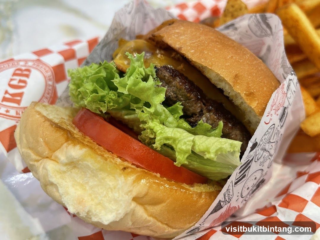 Burger and Fries