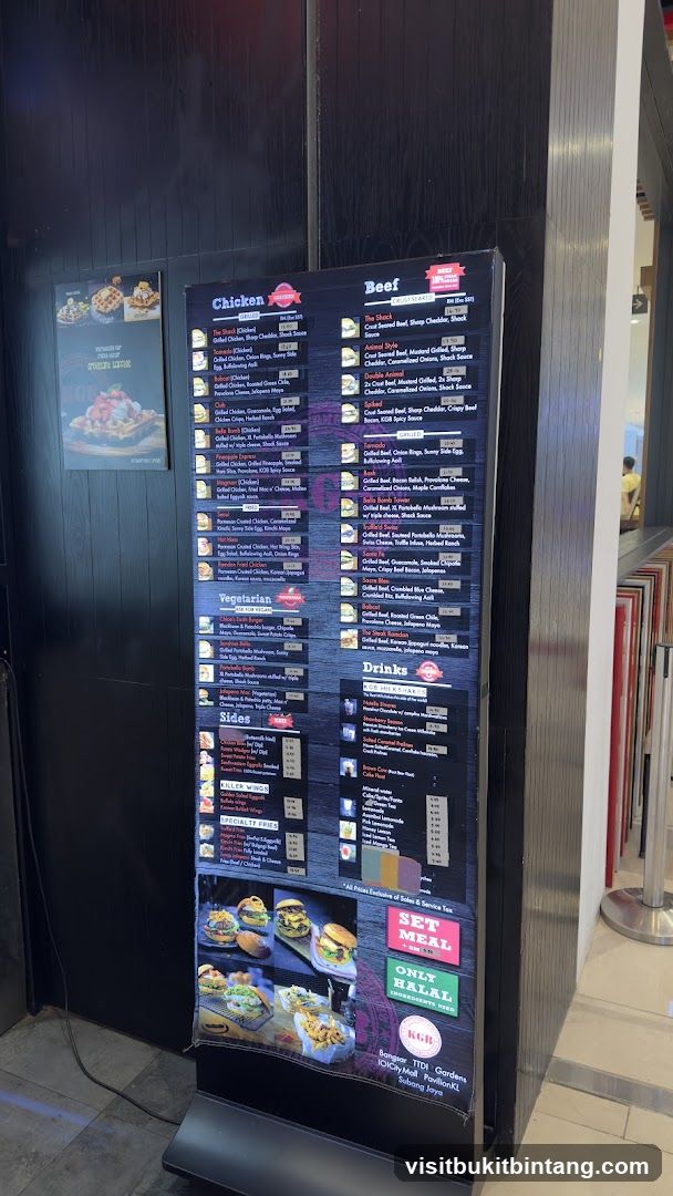 KGB Menu