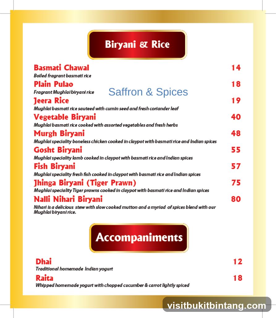 Biryani & Rice