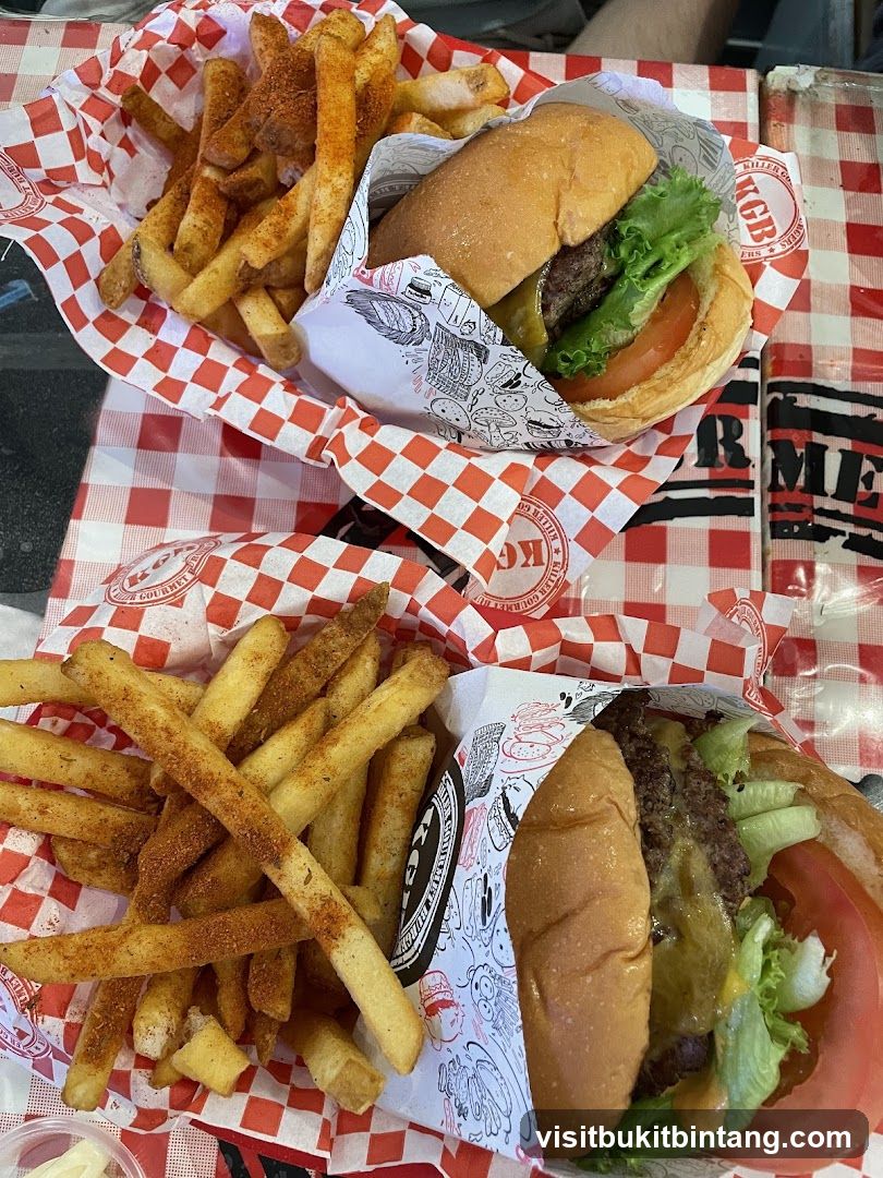 Burgers and Fries