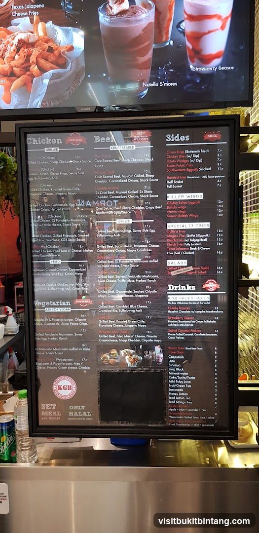 KGB Menu