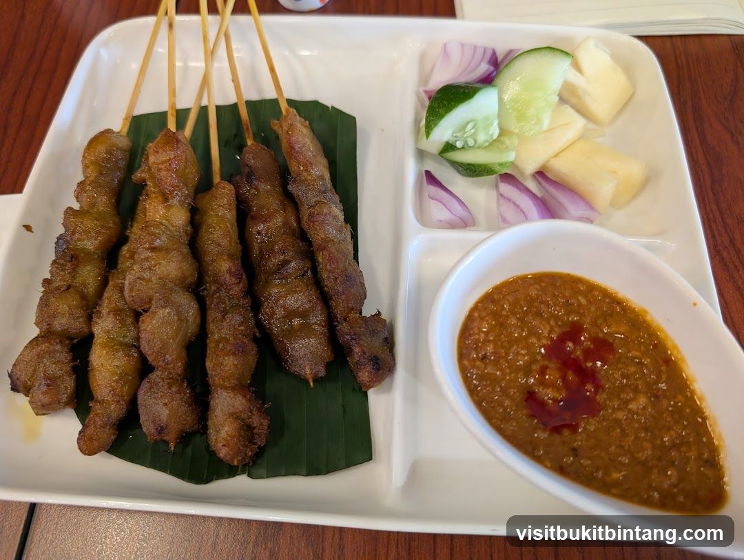 Chicken Satay Platter