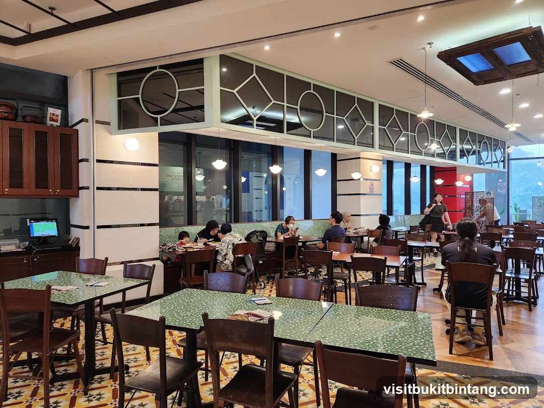 Restaurant Interior with Diners