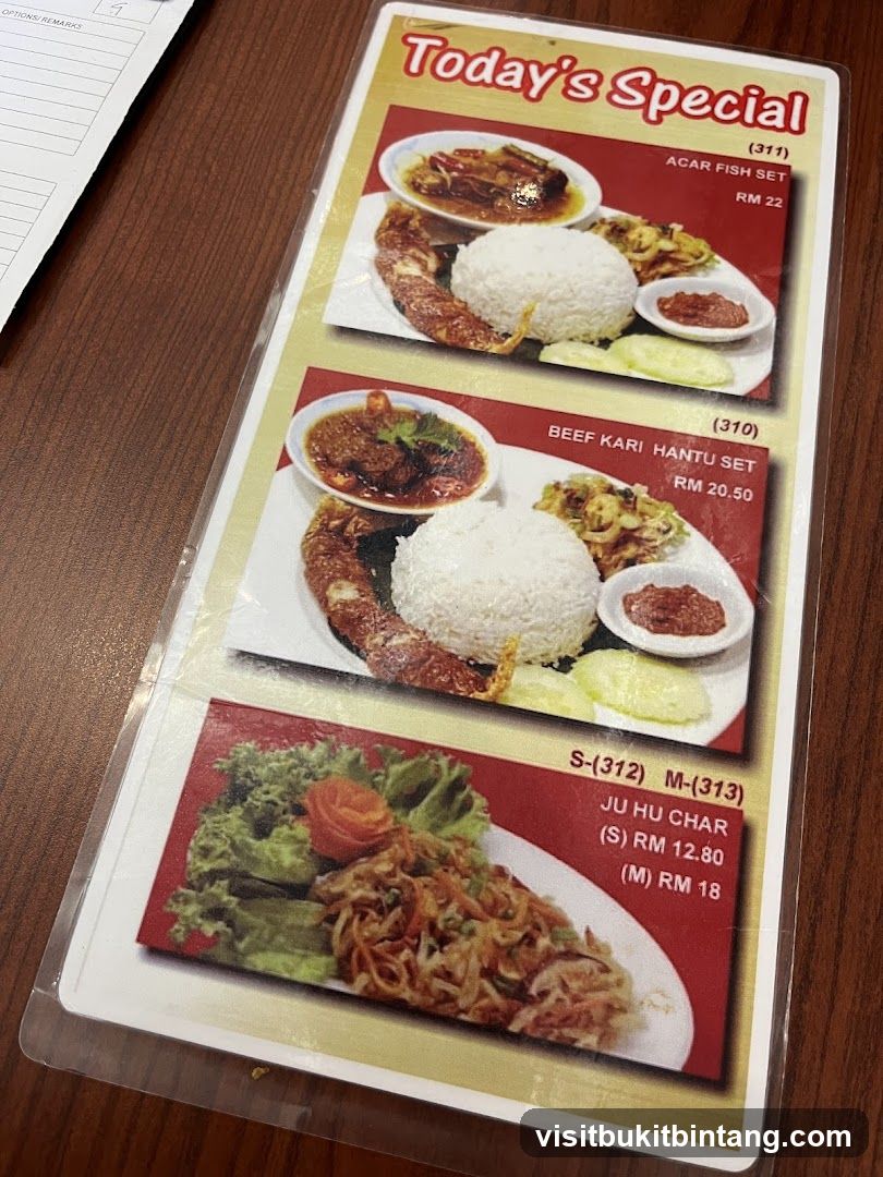 Today's Special