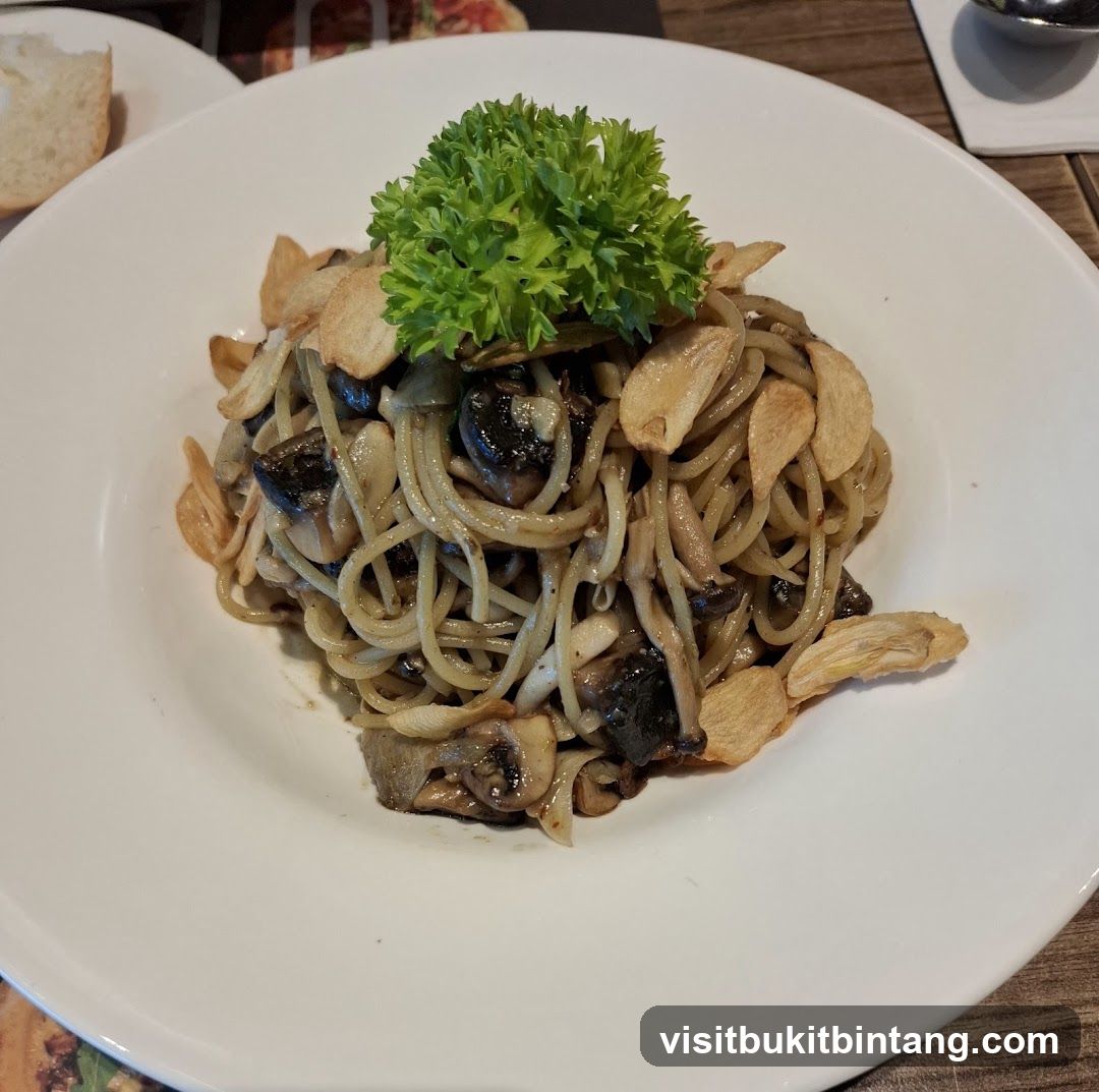 Mushroom Spaghetti