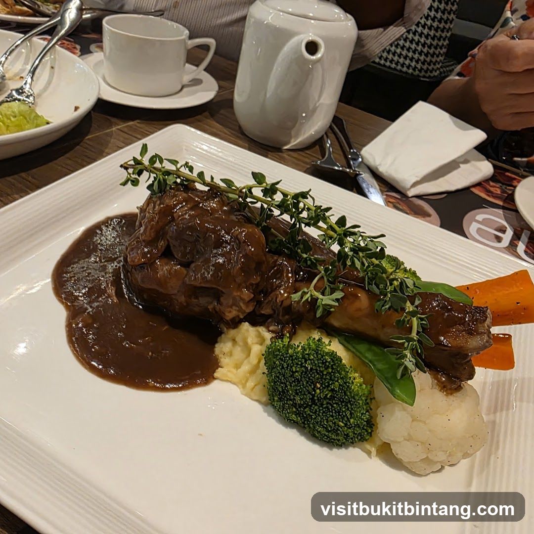 Braised Lamb Shank with Vegetables