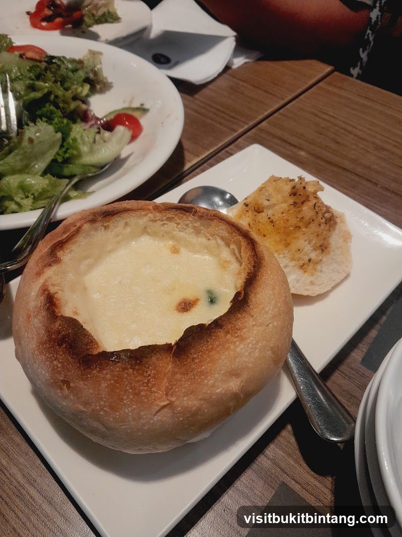 Soup in a Bread Bowl