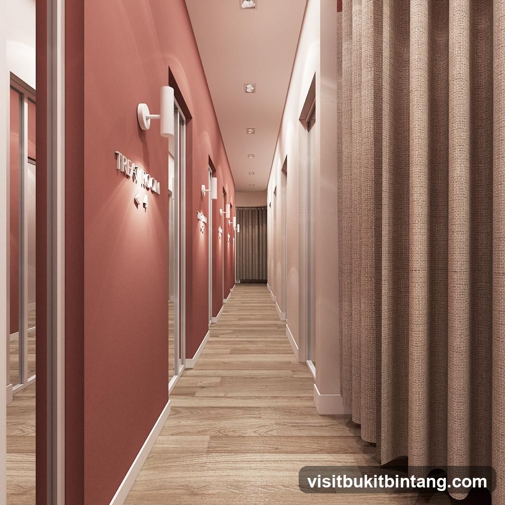 Spa Hallway