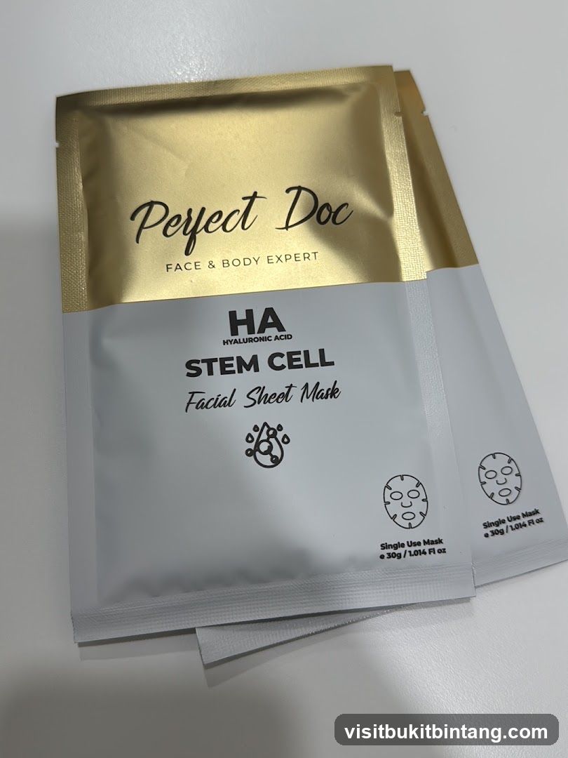 Perfect Doc HA Stem Cell Facial Sheet Mask