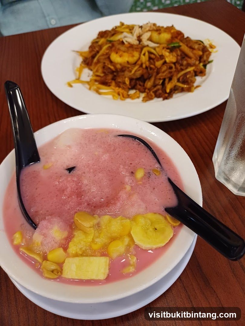 Dessert and Noodles