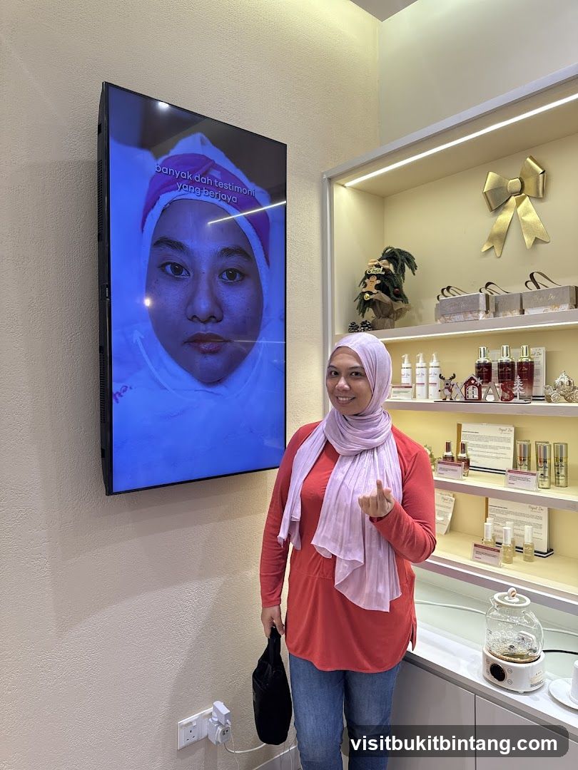 Woman Posing in a Store