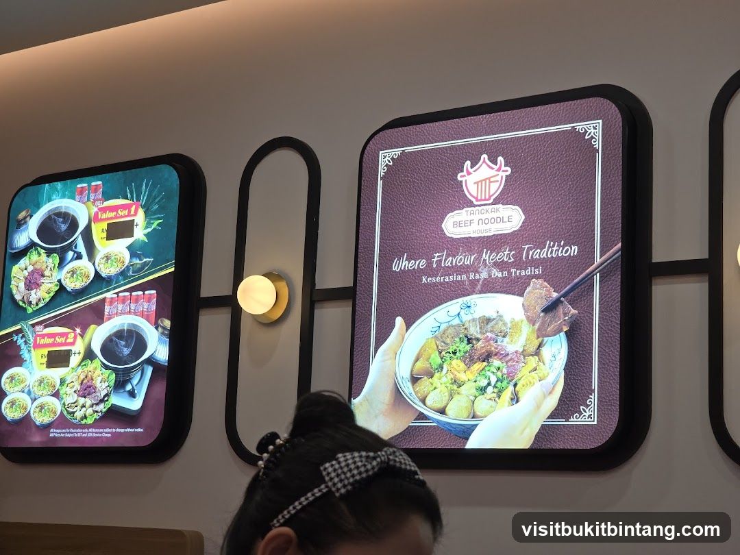 Restaurant Menu Displays