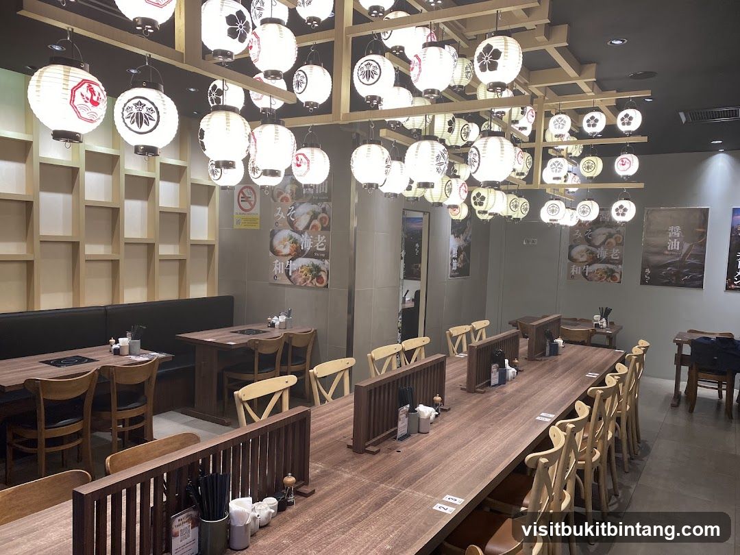 Ramen Restaurant Interior