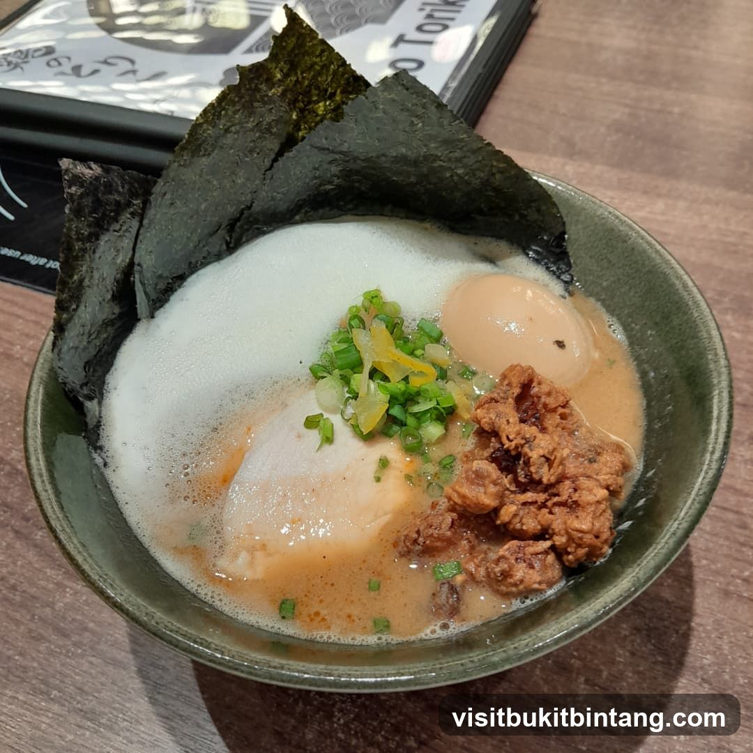 Ramen with Egg and Fried Chicken