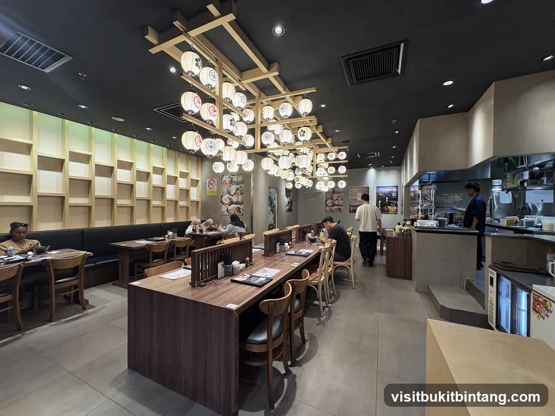 Japanese Restaurant Interior