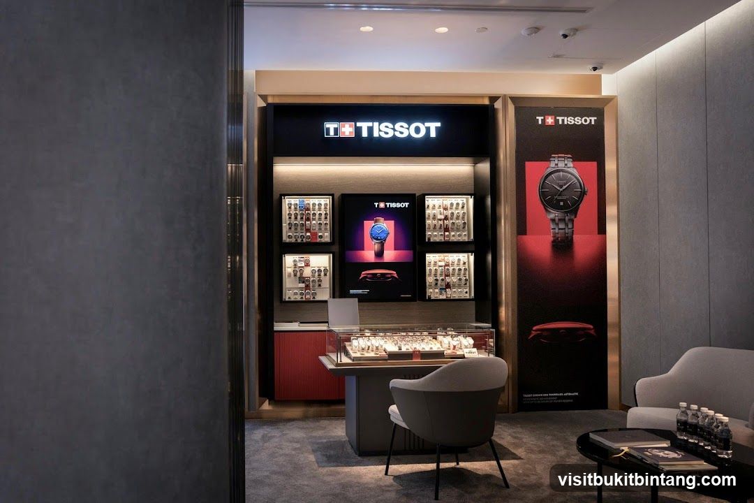 Tissot Watch Display