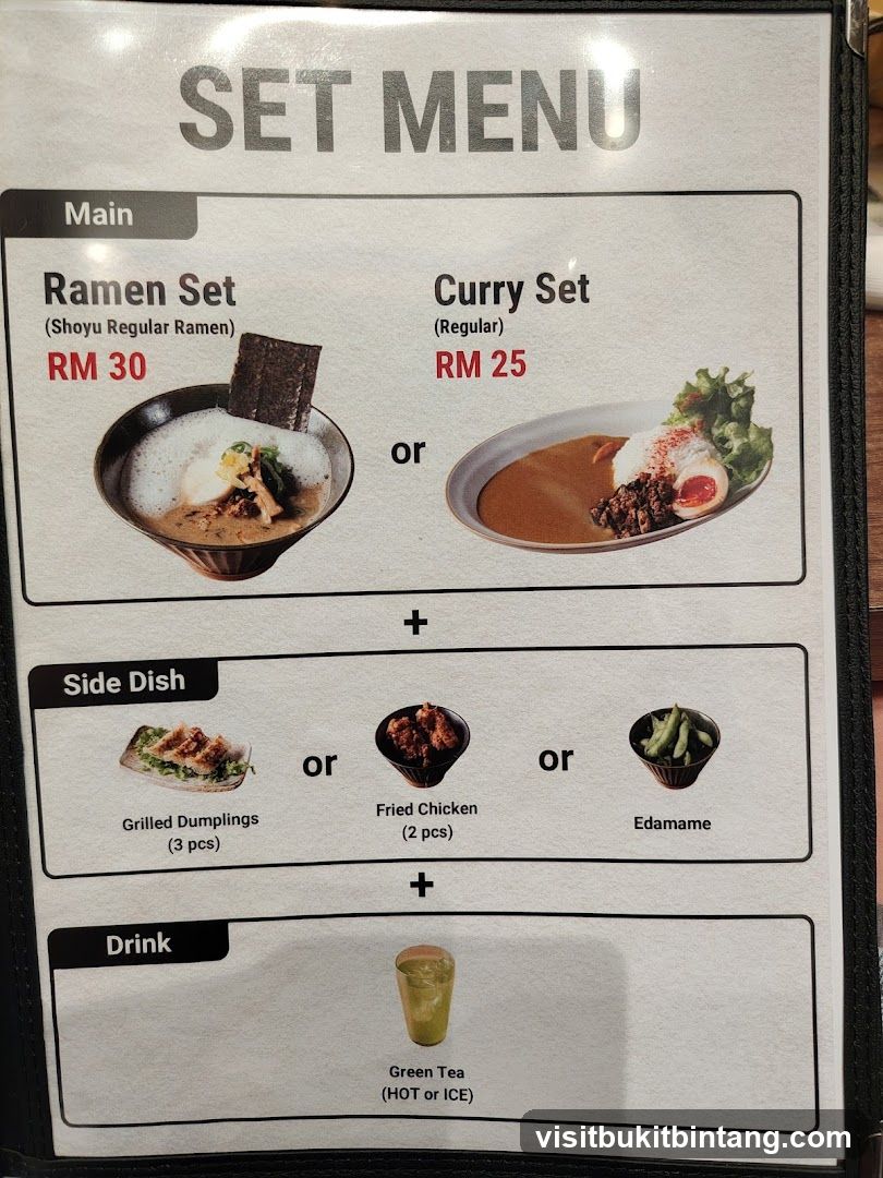 SET MENU