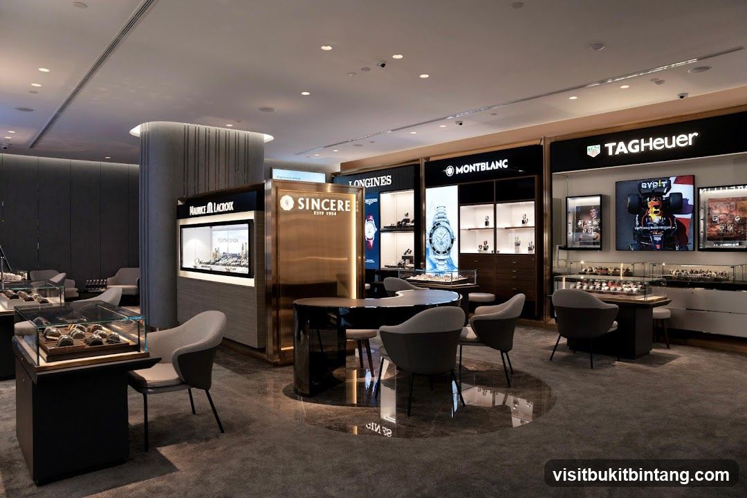 Luxury Watch Store Interior