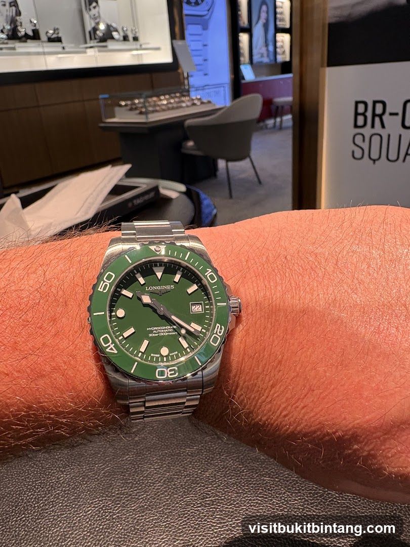 Longines Watch on Wrist