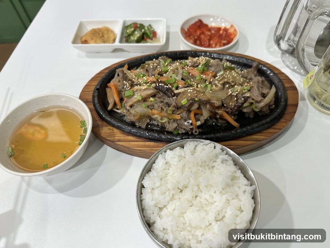 Korean Bulgogi Platter