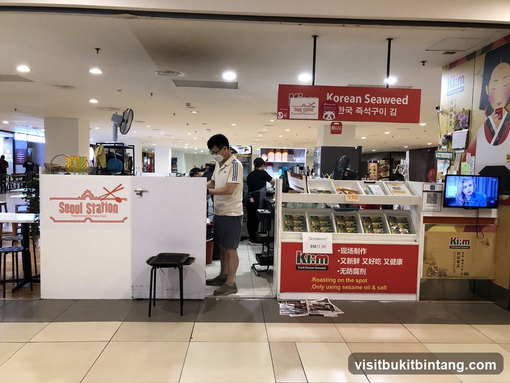 Korean Seaweed Stall