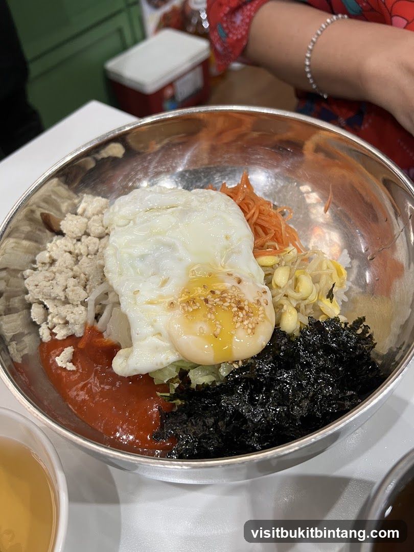 Bibimbap with Fried Egg