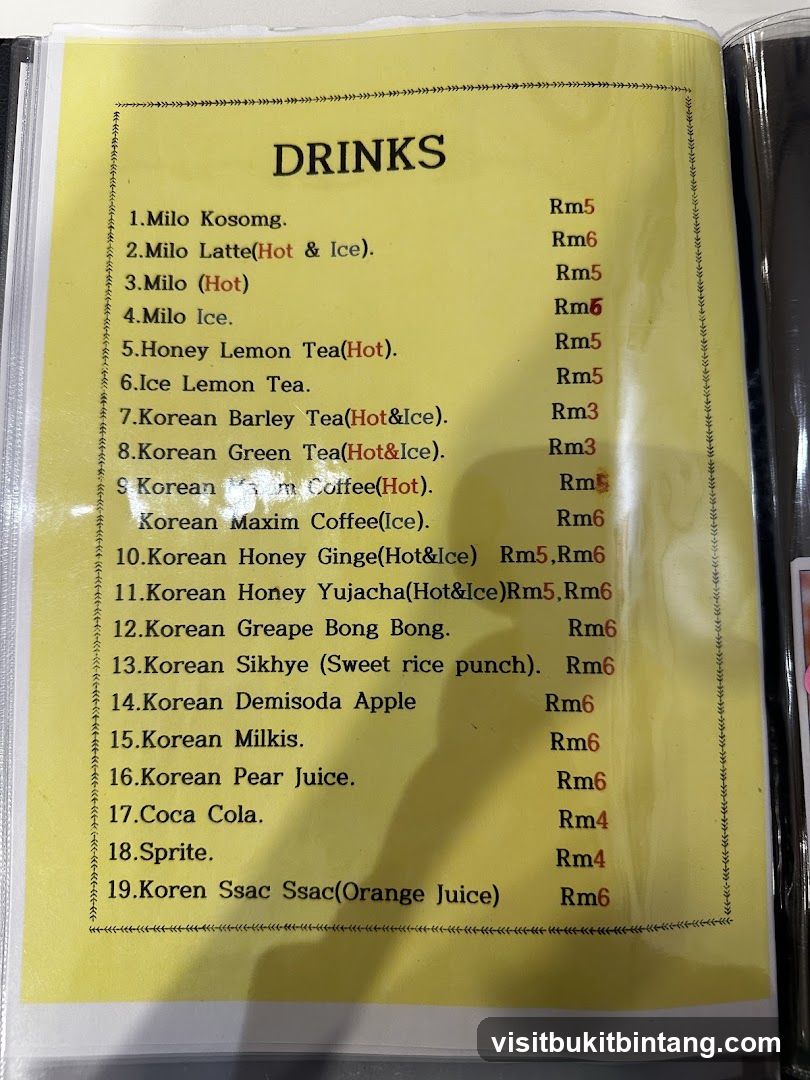 DRINKS