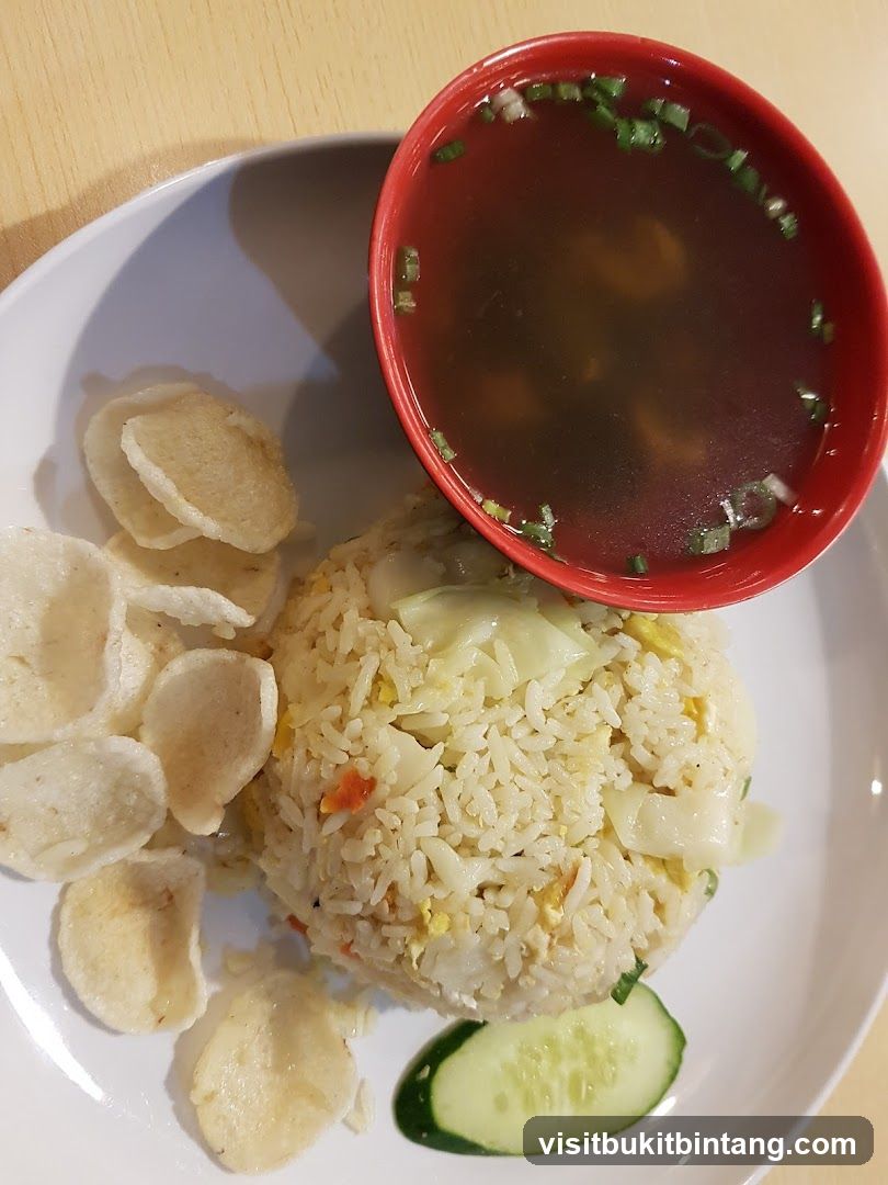 Fried Rice with Soup