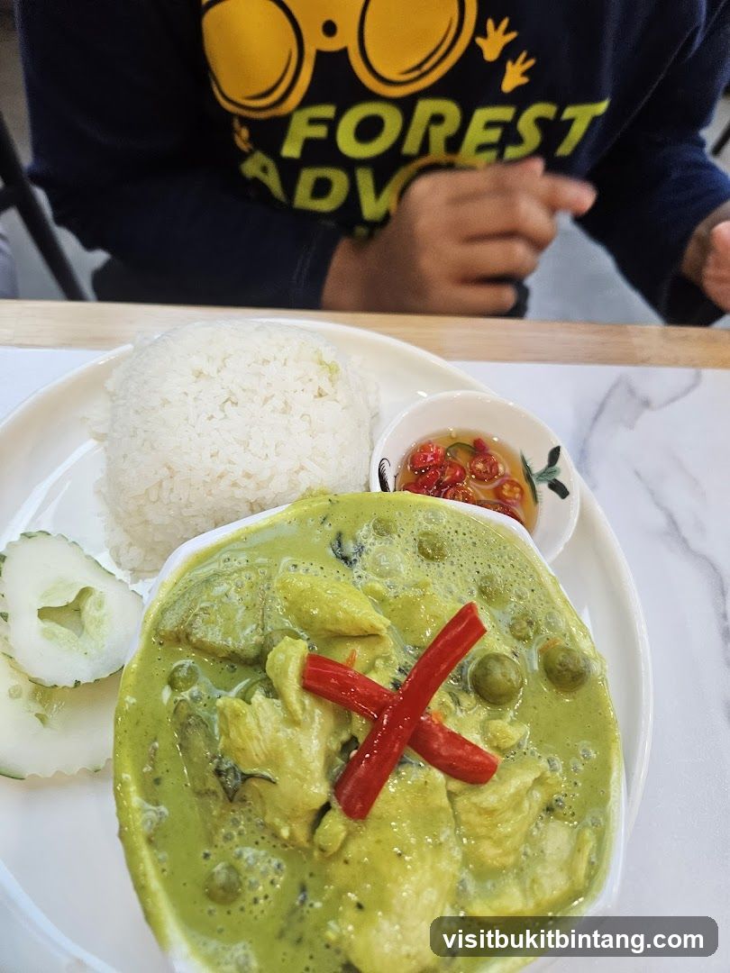 Green Curry with Rice
