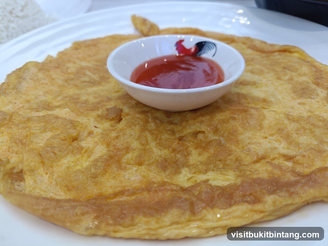 Omelette with Ketchup