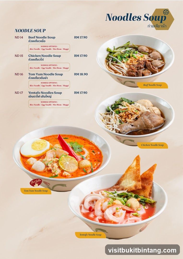 Noodles Soup