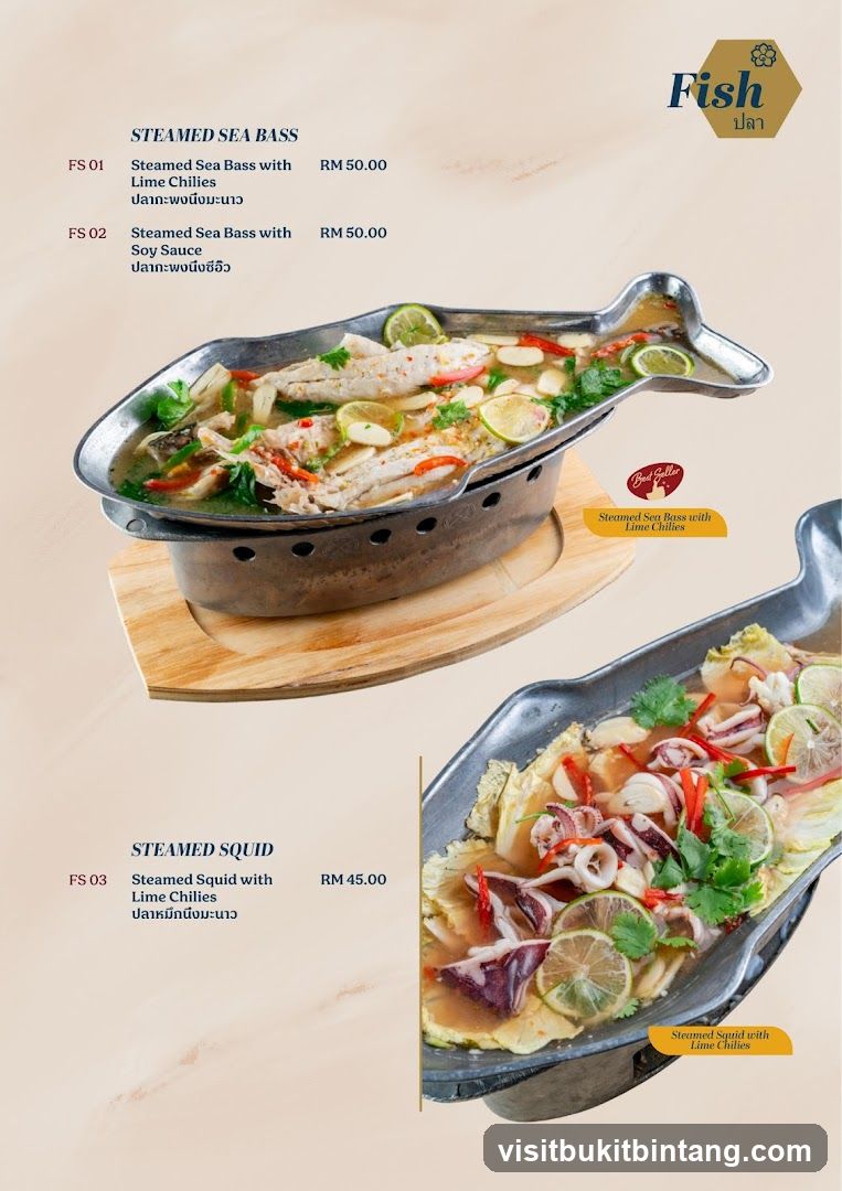 Fish Menu