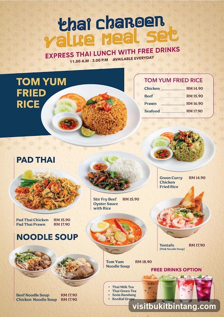 Thai Charoen Value Meal Set