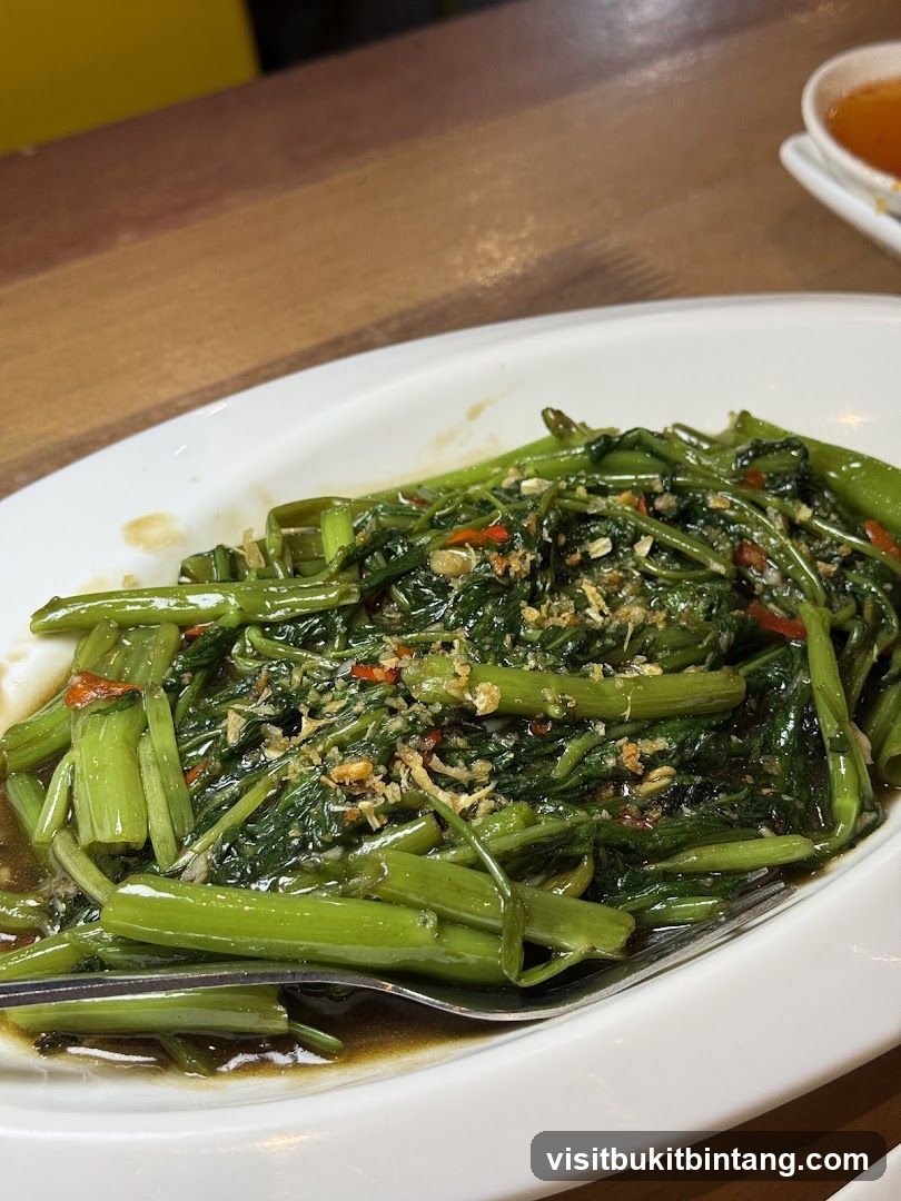 Stir-fried Water Spinach