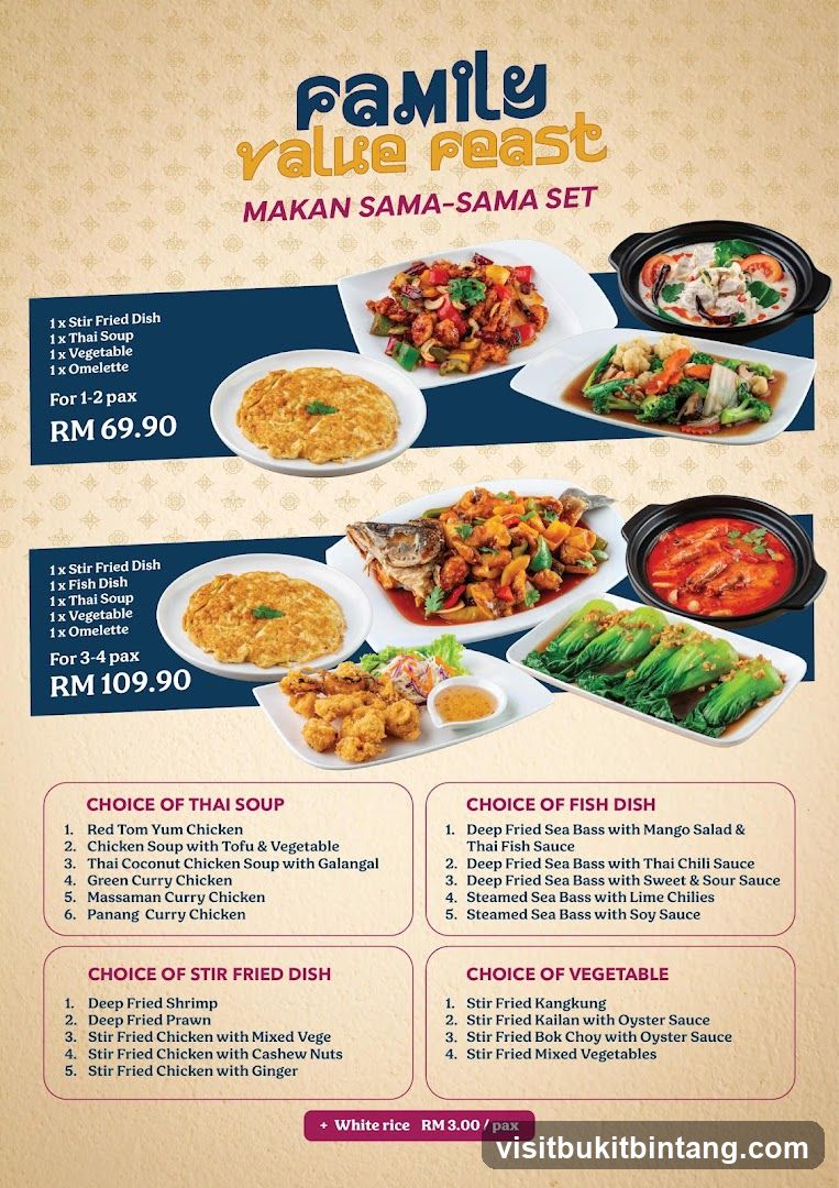 Family Value Feast - Makan Sama-Sama Set