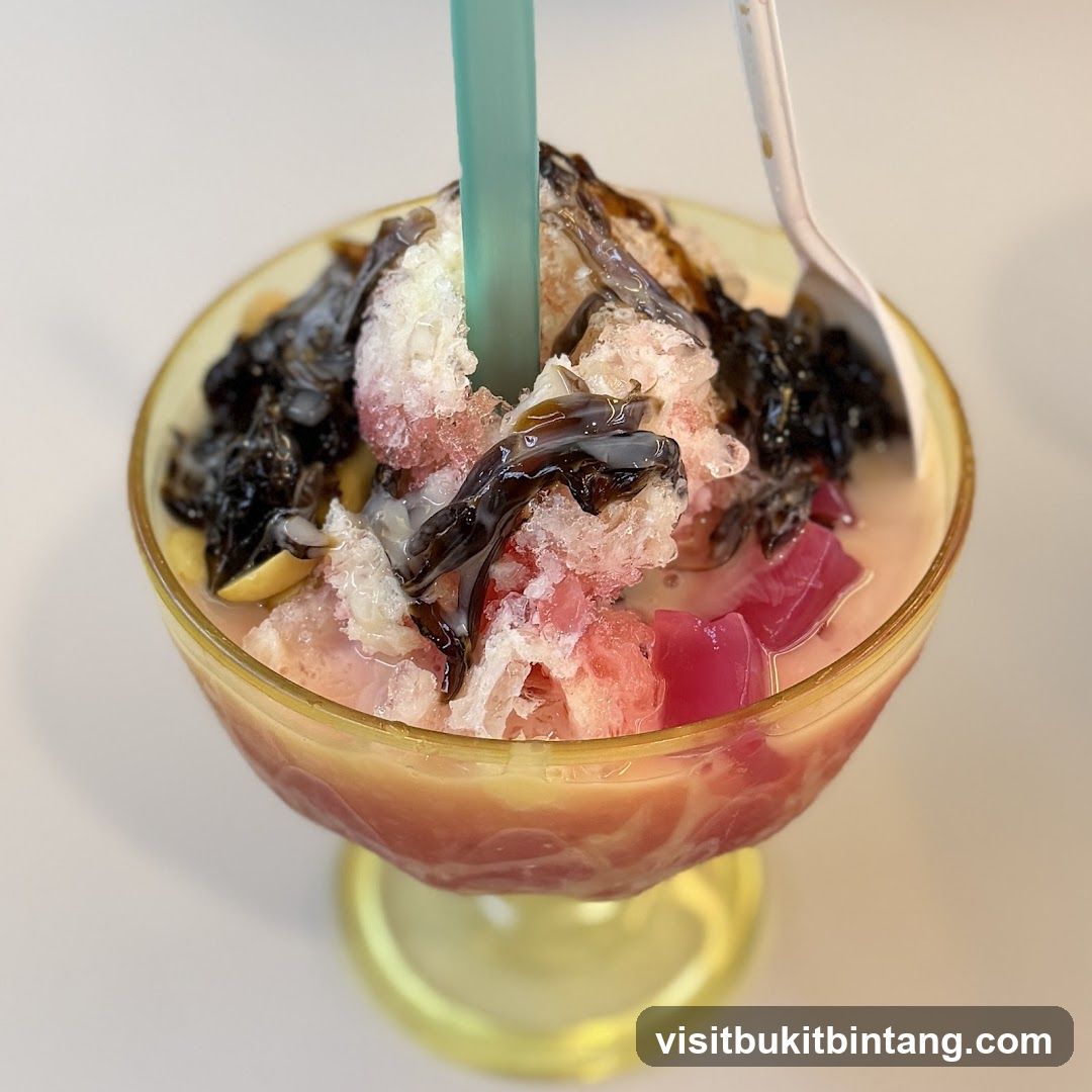 Dessert with Shaved Ice