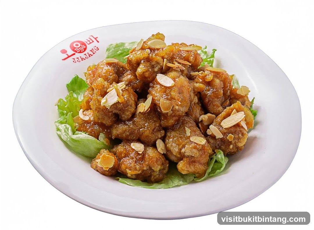 Fried Chicken with Almonds