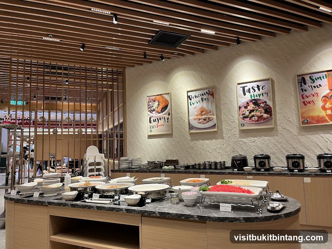 Buffet Food Display