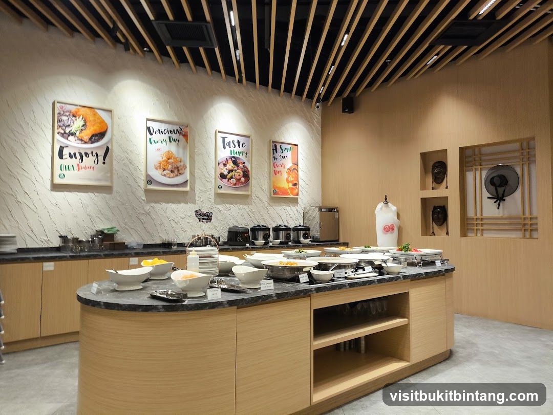 Buffet Restaurant Interior