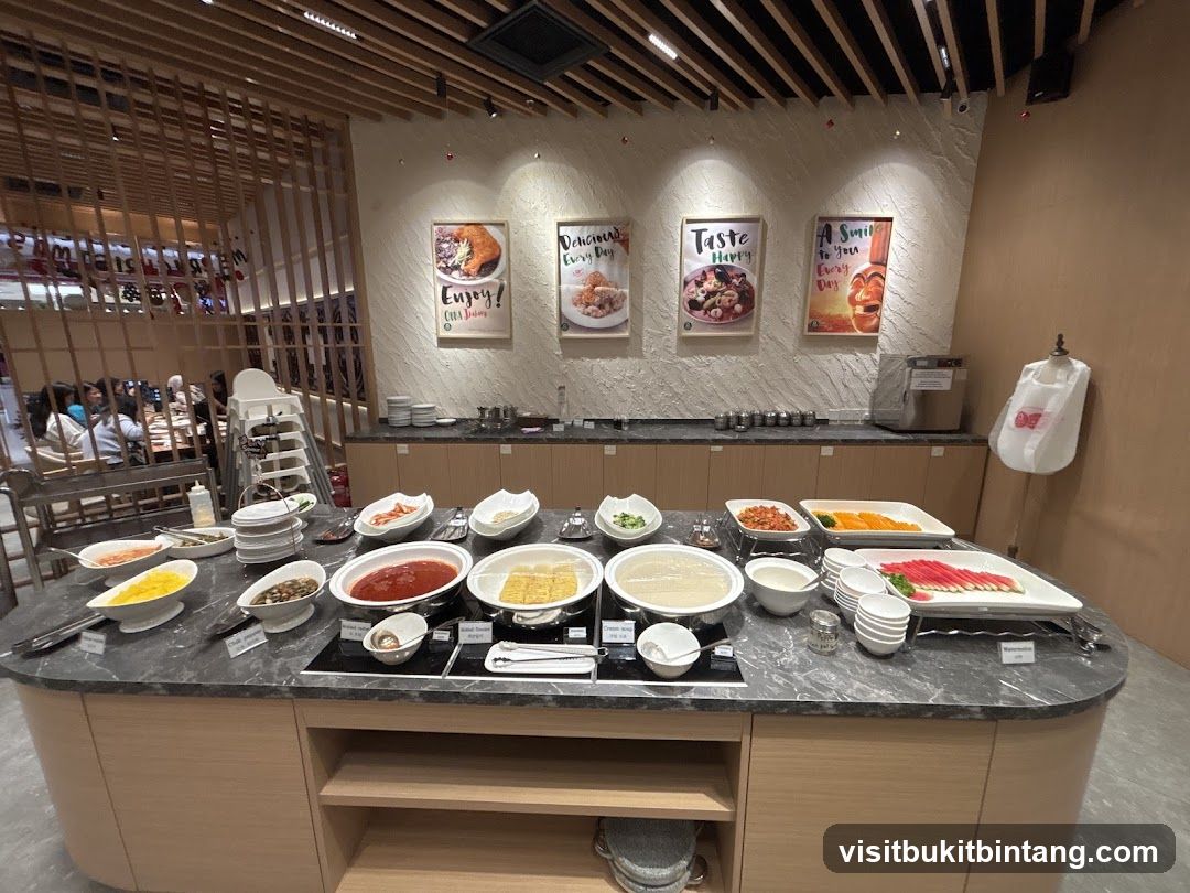 Buffet Food Display