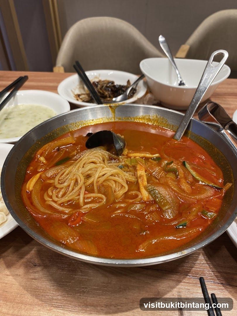 Spicy Noodle Soup