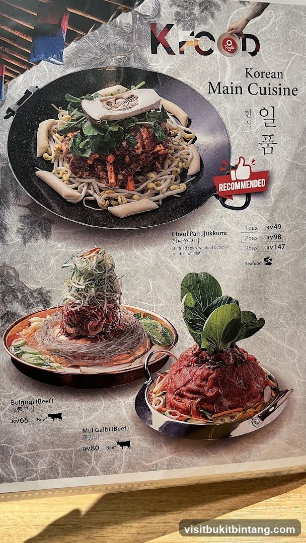 Krood Korean Main Cuisine
