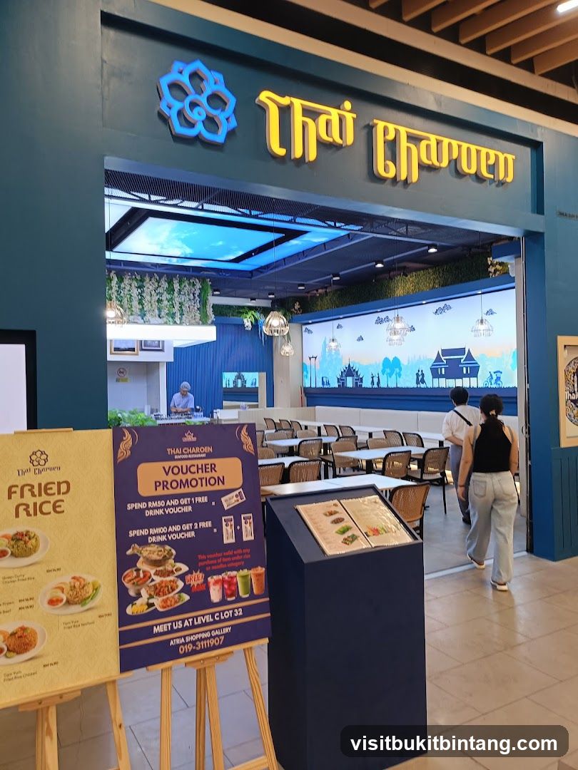 Thai Charoen Restaurant Entrance
