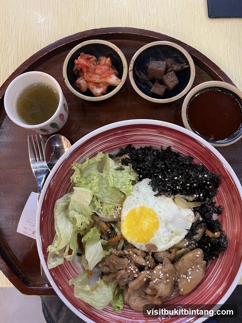 Bibimbap with Side Dishes