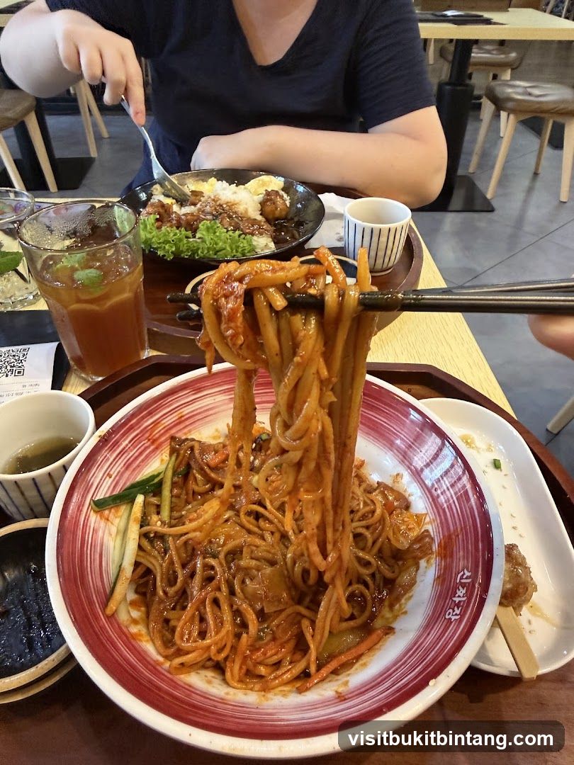 Noodles and Rice Dish