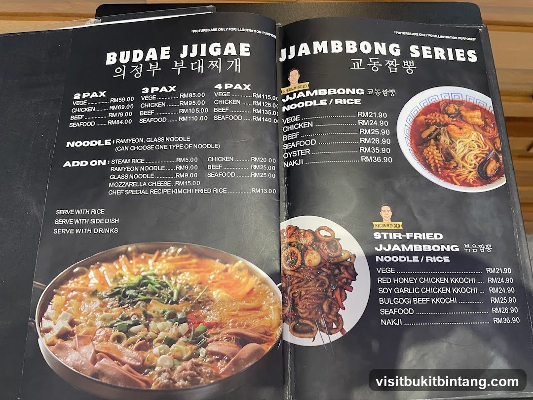 BUDAE JJIGAE & JJAMBBONG SERIES