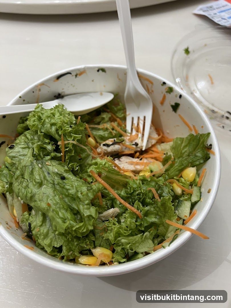 Salad in a bowl