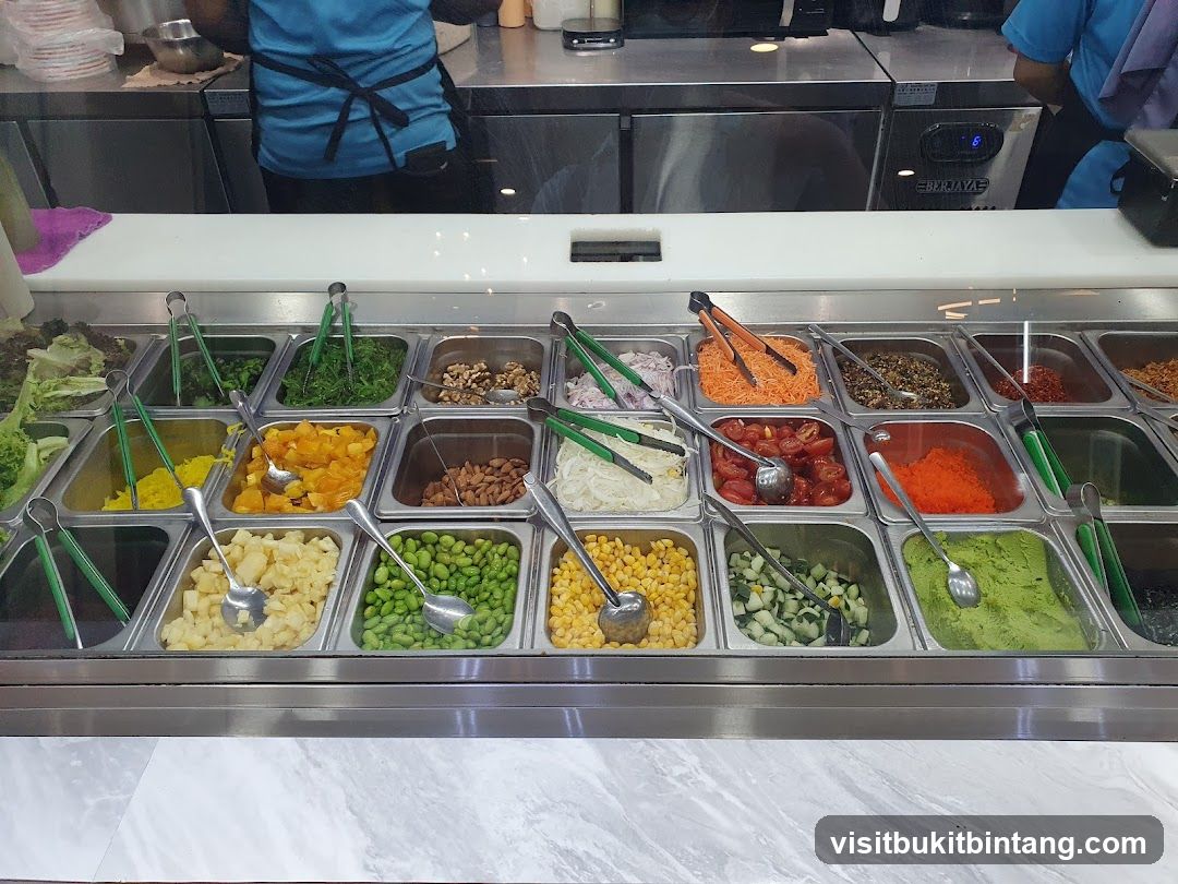 Salad Bar Ingredients