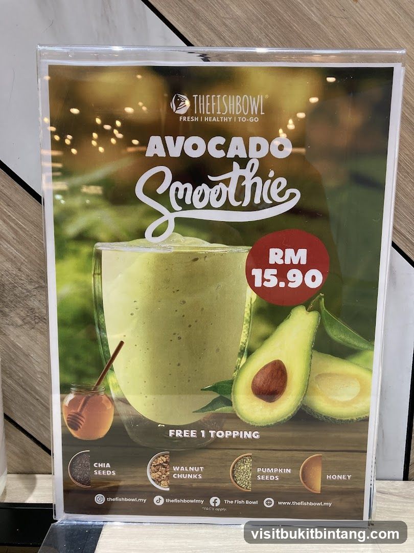 The Fish Bowl Avocado Smoothie